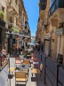Malta - Valletta - Straßencafe