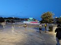 Malta: Valletta - Tritonenbrunnen am Abend